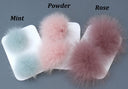 Mink Fur Brooch, Fur Ball Brooch, Real Fur Pompom Brooches, Boho Scarf Pins, Hat Decoration, Sandals Accessories, Puff Brooch, Gift For Her