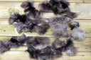 Fox pelt, Real fur scraps, Mix of real fur pieces, Unsorted natural fox fur for crafts, Material for DIY, Taxidermy scraps, Raw materials