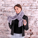Rabbit Fur Scarf Luxury Winter Neck Wrap, Fluffy Soft Fuzzy Scarf, Knitted Fur Neck Warmer, Warm Plush Scarf, Fashion Gift For Her