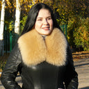 Beige Fox Fur Collar, Furry Scarf Wrap, Warm Winter Collar, Detachable Collar For Her, Furry Accessories, Real Fox Fur Collar, Gift For Wife