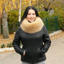 Beige Fox Fur Collar, Furry Scarf Wrap, Warm Winter Collar, Detachable Collar For Her, Furry Accessories, Real Fox Fur Collar, Gift For Wife