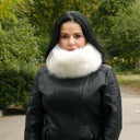 Fluffy Soft Headband for Women, White Fur Head Wrap for Women, Fox Fur Headwarmer, Winter Headwear, Fur Accessories, Perfect Gift for Wife