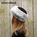 Real Fur Hat Woman, Rabbit Fur Hat, Real Fur Hat Flat Top, Mongolian Fur Hat, Womens Fur Hat, Fluffy Hat, Warm Headwarmer, Fuzzy Hat for Mom