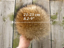 Earmuffs Made of Natural Raccoon Fur, Warm Winter Earmuffs for Adult, Fluffy Fur Headband, Gift for Daughter, Accessory for Cold Weather
