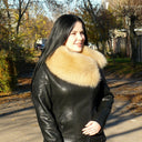 Beige Fox Fur Collar, Furry Scarf Wrap, Warm Winter Collar, Detachable Collar For Her, Furry Accessories, Real Fox Fur Collar, Gift For Wife