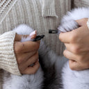 White Fox Fur Ushanka Hat for Women, One-Piece Fur Trapper Hat, Real Fox Fur Winter Headwear, Warm Hat For Cold Weather, Cute Aviator Hat