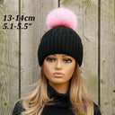 Fluffy Fur Pom Pom, Genuine Fur Pompom for Hats, Fuzzy Pink Pompom, Hat Decoration, Furry Ball, Detachable Pompom For Hat, Fur Accessories