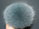 Real Fox Fur Pom Pom, Fur Pompom for Hat, Fur Ball, Detachable Pompom, Fluffy Fur Pompoms, Gift for Her, Fluffy Pom Pom, Detachable Pompoms