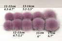 Real fur pom pom, Natural fox fur fluffy hat topper, Soft round fur charm, Handmade beanie accessory, Fuzzy backpack decor, Bag keychain