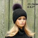 Real Fur Pom Pom For Hat, Furry Pompoms, Fluffy Pom Pon, Fox Fur Pom Pom, Real Fur Pom Pom, Fuzzy Ball For Hat, Fur Bommel