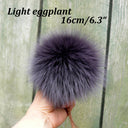 Real Fur Pom Pom For Hat, Furry Pompoms, Fluffy Pom Pon, Fox Fur Pom Pom, Real Fur Pom Pom, Fuzzy Ball For Hat, Fur Bommel