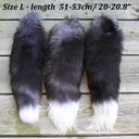 Large Real Fox Fur Tail Keychain, Fluffy Fuzzy Bag Charm, Handbag Key Chain, Car Keychain, Bag Accessory, Gift For Her
