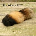 Real Raccoon Fur Tail Or Keychain, Genuine Fur Bag Charm, Furry Accessory, Purse Keychain, Fluffy Car Key Ring, Gift for Her, Boho Bag Decor