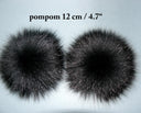 Black Fur Shoe Clips, Real Fur Pom Pom Shoe Clips, Shoe Accessories, Brooch for Shoes or Flip Flops, Fluffy Shoe Pom Pom, Women's Shoe Clips