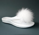 White Wedding Shoe Clips, Fur Ball Shoe Charms, White Fur Ornaments, Pom Pom Brooch, Shoe Decoration, Fluffy Shoe Accessories For Bridesmaid