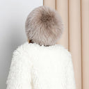 Beige Raccoon Fur Winter Hat, Warm Kubanka Hat For Women, Oversized Fuzzy Hat, Fashion Winter Head Warmer, Real Fur Hat, Mom Christmas Gift