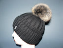 Raccoon fur pom pom, Real fur pompom for hat, Large pompoms, Detachable pompon, Fluffy ball, Brown raccoon fur pom pom, Fur bommel For DIY