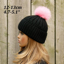 Fluffy Fur Pom Pom, Genuine Fur Pompom for Hats, Fuzzy Pink Pompom, Hat Decoration, Furry Ball, Detachable Pompom For Hat, Fur Accessories