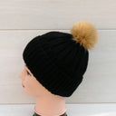 Beige Fur Pompom, Fluffy Fox Fur Pom Pom for Hat, Puff Detachable Pom Pom, Furry Ball, Fluffy Pompo, Fuzzy Bommel, Winter Hat Decoration