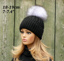 Silver Fur Pom Pom, Real Fur Pompom for Hat, Fluffy Fur Ball Gray, Fox Fur Pom Pom, Fuzzy Pompom for Hat, Puff Bommel, Genuine Fur Pompom