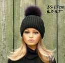 Real Fur Pom Pom For Hat, Furry Pompoms, Fluffy Pom Pon, Fox Fur Pom Pom, Real Fur Pom Pom, Fuzzy Ball For Hat, Fur Bommel
