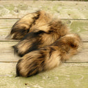 Real Raccoon Fur Tail Or Keychain, Genuine Fur Bag Charm, Furry Accessory, Purse Keychain, Fluffy Car Key Ring, Gift for Her, Boho Bag Decor