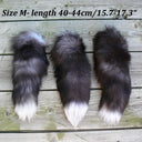 Large Real Fox Fur Tail Keychain, Fluffy Fuzzy Bag Charm, Handbag Key Chain, Car Keychain, Bag Accessory, Gift For Her