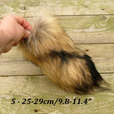 Real Raccoon Fur Tail Or Keychain, Genuine Fur Bag Charm, Furry Accessory, Purse Keychain, Fluffy Car Key Ring, Gift for Her, Boho Bag Decor