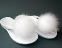 White Wedding Shoe Clips, Fur Ball Shoe Charms, White Fur Ornaments, Pom Pom Brooch, Shoe Decoration, Fluffy Shoe Accessories For Bridesmaid