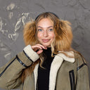 Real Red Fox Fur Earmuffs, Fluffy Ear Muffs For Her, Warm Earmuffs for Adult, Fur Ear Warmers, Gift For Girlfriend, Fashion Fur Accessories