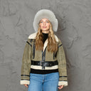Real Fur Winter Hat, Fur Bomber Hat, Ear Flap Trap Hat, Winter Headwear, Warm Hats For Women, Gift For Sister, Luxury Fur & Leather Ushanka