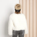 Ladies Mink Fur Hat, Fluffy Hat with Pom Pom, Mink Hat Women, Raccoon Fur Pompom Hat, Real Mink Beanie Woman, Winter Fuzzy Hat, Gift For Her