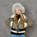 Real Fur Winter Hat, Fur Bomber Hat, Ear Flap Trap Hat, Winter Headwear, Warm Hats For Women, Gift For Sister, Luxury Fur & Leather Ushanka