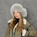 Real Fur Winter Hat, Fur Bomber Hat, Ear Flap Trap Hat, Winter Headwear, Warm Hats For Women, Gift For Sister, Luxury Fur & Leather Ushanka