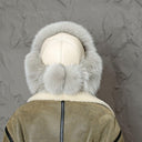 Real Fur Winter Hat, Fur Bomber Hat, Ear Flap Trap Hat, Winter Headwear, Warm Hats For Women, Gift For Sister, Luxury Fur & Leather Ushanka