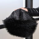 Black Raccoon Fur Papakha Hat for Men, Luxury Real Fur Mongolian Hat, Cossack Style Winter Headwear, Genuine Fur Cap for Him, Warm Furry Hat