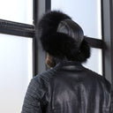 Men's Black Raccoon Fur Trapper Hat, Classik Ushanka for Him, Premium Aviator Hat from Real Leather, Warm Winter Hat, Birthday Gift for Men
