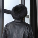 Black Raccoon Fur Papakha Hat for Men, Luxury Real Fur Mongolian Hat, Cossack Style Winter Headwear, Genuine Fur Cap for Him, Warm Furry Hat