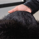 Gray Raccoon Trapper Hat Men, Fur Ushanka Mens, Men’s Winter Hat, Leather Aviator Hat, Mens Fur Hat, Winter Ear Flap Hat, Gift for Husband