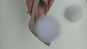 Shoe Clips for Women, Shoe Pompom, Shoe Decorations, White Wedding Shoe Clips, Bridal Shoe Clips, Fluffy Pom Pom Shoe Brooch, Furry Shoe Bow