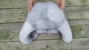 White Fox Fur Ushanka Hat for Women, One-Piece Fur Trapper Hat, Real Fox Fur Winter Headwear, Warm Hat For Cold Weather, Cute Aviator Hat