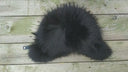 Men's Black Raccoon Fur Trapper Hat, Classik Ushanka for Him, Premium Aviator Hat from Real Leather, Warm Winter Hat, Birthday Gift for Men
