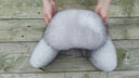 Real Fur Bomber Hat, Leather Trapper Hat for Men, Winter Fur Ear flaps Hat, White Fur Hat for Teen Boy, Men's Fashion Hat, Gift For Husband