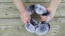 Real Rex Rabbit Fur Earmuffs, Cream Fur Earmuffs, Fuzzy Winter Accessories, Fluffy Ear Muffs With Full Fur Headband, Cozy Gift For Daughter
