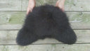 Gray Raccoon Trapper Hat Men, Fur Ushanka Mens, Men’s Winter Hat, Leather Aviator Hat, Mens Fur Hat, Winter Ear Flap Hat, Gift for Husband