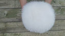 Real Raccoon Fur Hat for Women, Snow White Fluffy Winter Hat, Genuine Fur Headwear, Fashion Winter Accessory, Warm Fuzzy Hat, Gift for Wife