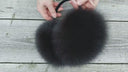 Fur Earmuffs Women, Real Fox Fur Ear Muffs, Brown Furry Earmuffs, Warm Fur Accessories, Fluffy Ear Warmer, Gift for Wife or Girlfriend
