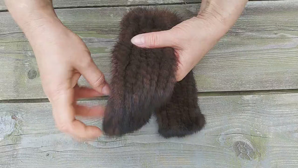 Fingerless Gloves Women, Real Mink Mittens, Fingerless Mittens, Warm Fur Gloves, Fur Accessories, Mink Hand Warmers, Teen Daughter Gift Idea