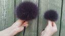 Real Fur Pom Pom For Hat, Furry Pompoms, Fluffy Pom Pon, Fox Fur Pom Pom, Real Fur Pom Pom, Fuzzy Ball For Hat, Fur Bommel